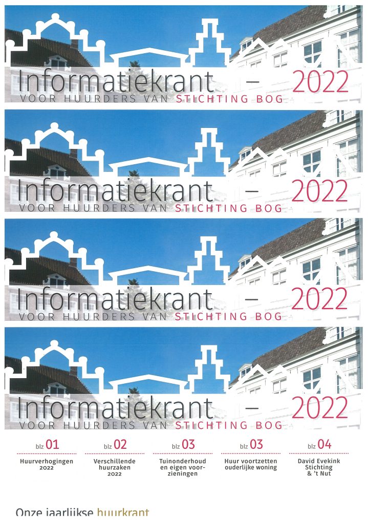 Huurkrant BOG 2022