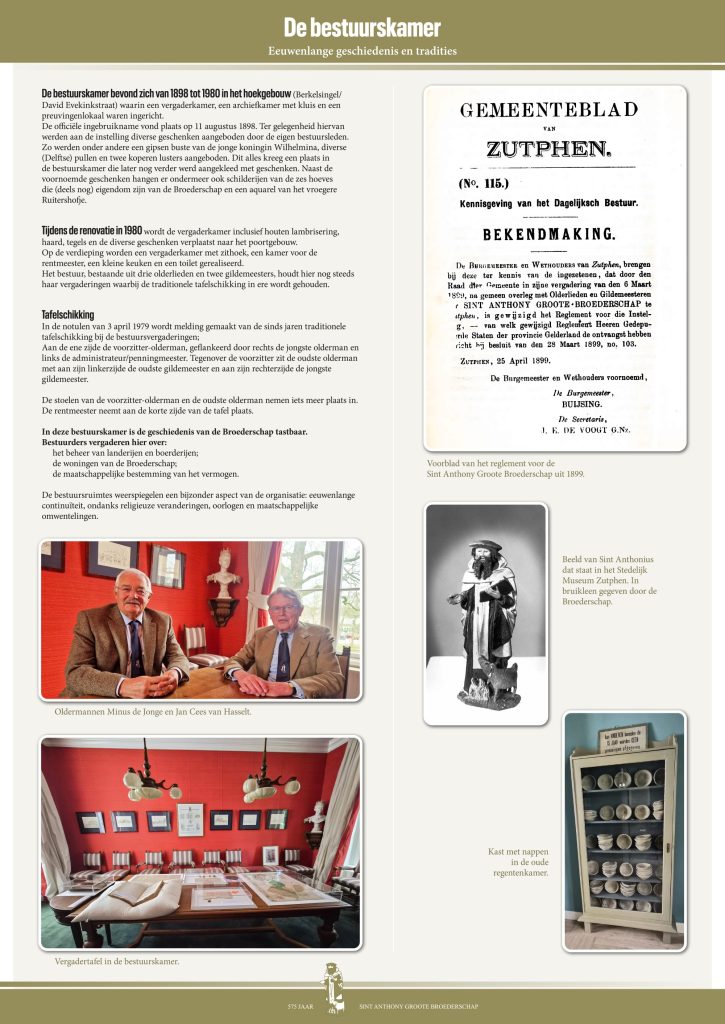 Bestuurskamer Broederschap